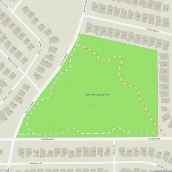 Map of Burning Mesquite Park