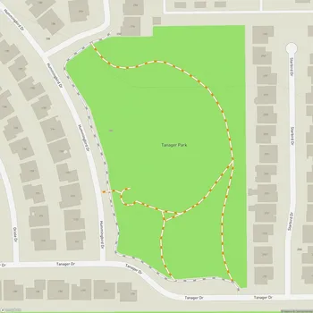 Map of Tanager Park