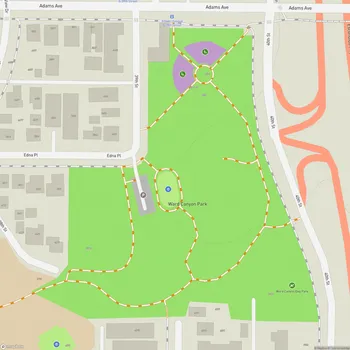 Map of Ward Canyon Park