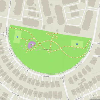 Map of Santa Cora Park