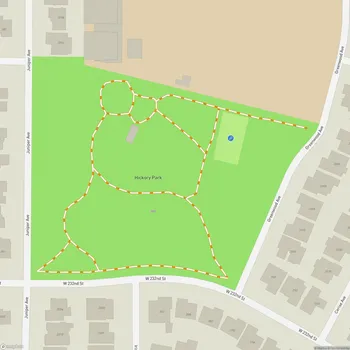 Map of Hickory Park