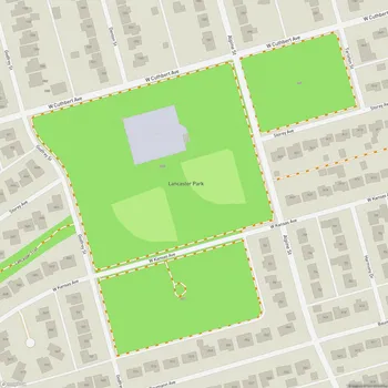 Map of Lancaster Park