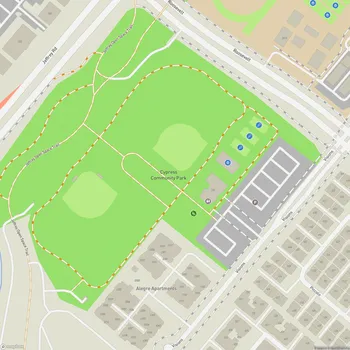 Map of Cypress Community Park