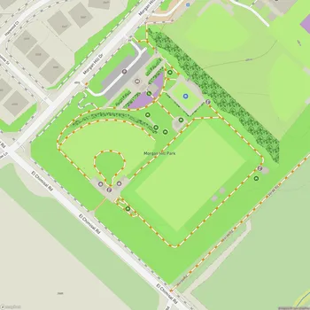 Map of Morgan Hill Park