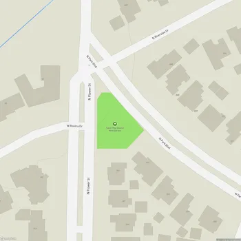 Map of Sarah May Downie Herb Garden