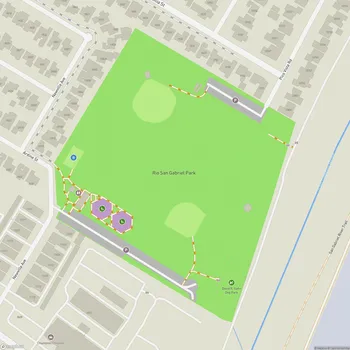 Map of Rio San Gabriel Park