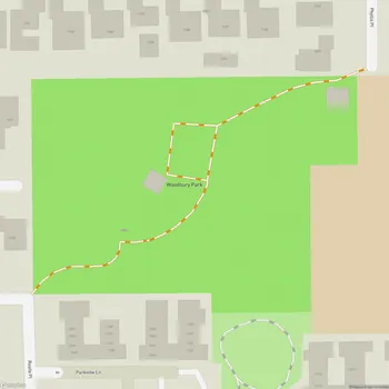 Map of Woodbury Park