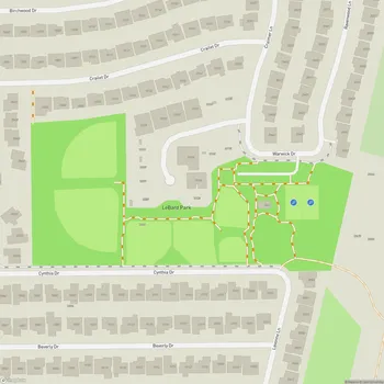 Map of LeBard Park