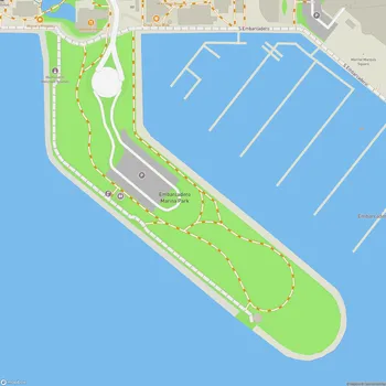 Map of Embarcadero Marina Park
