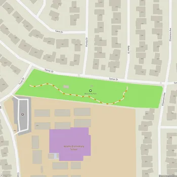 Map of Mesa Verde Park