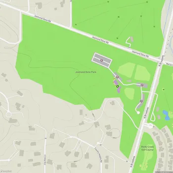 Map of Jesmond Dene Park