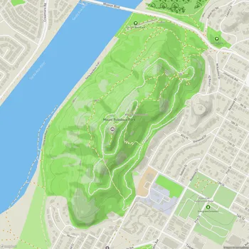 Map of Mount Rubidoux Park