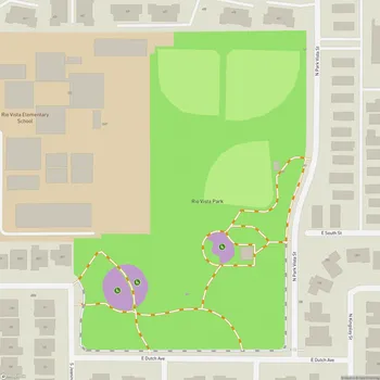 Map of Rio Vista Park