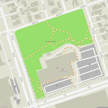 Map of Friendship Park