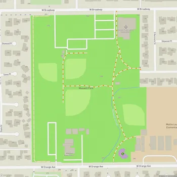 Map of Maxwell Park