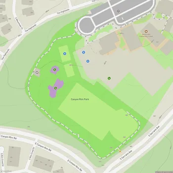 Map of Canyon Rim Park