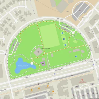 Map of Heritage Park
