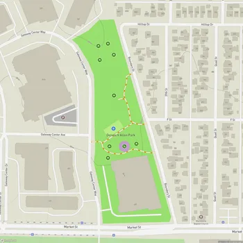 Map of Dennis V Allen Park