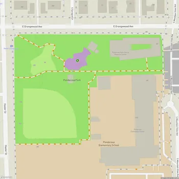 Map of Ponderosa Park