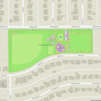 Map of Playa Margarita Park