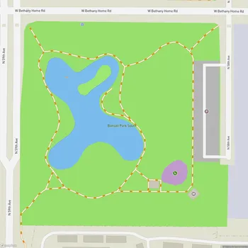 Map of Bonsall Park South