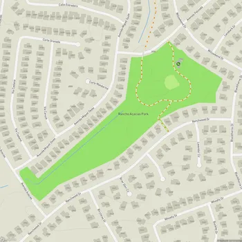Map of Rancho Acacias Park