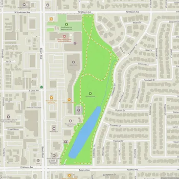 Map of Bartlett Park