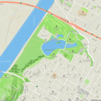 Map of Fairmount Park