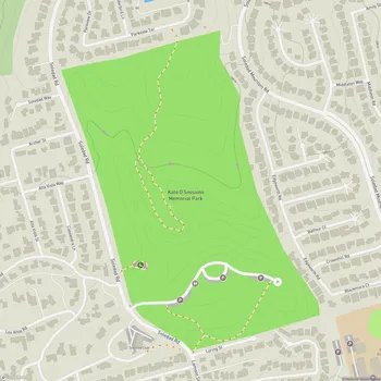Map of Kate O Sessions Memorial Park