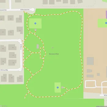 Map of Discovery Park