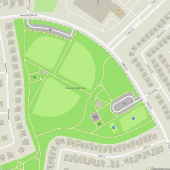 Map of Mountain Gate Park