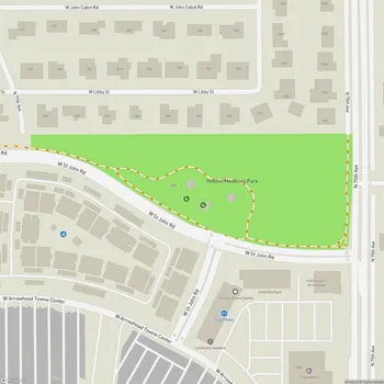 Map of Hidden Meadows Park