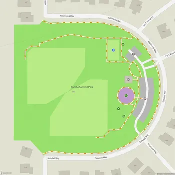 Map of Rancho Summit Park