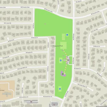 Map of Chapparal Park