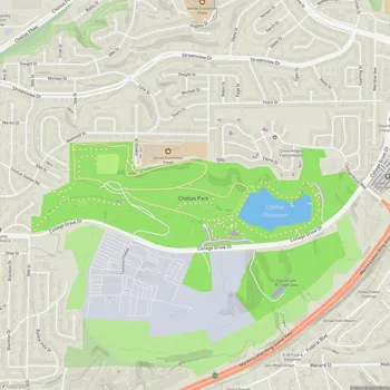 Map of Chollas Park