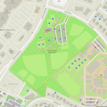 Map of California Oaks Sports Park