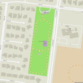 Map of Lincoln Park