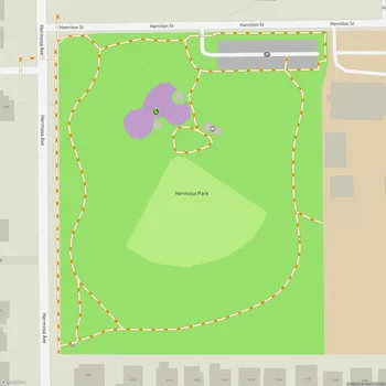 Map of Hermosa Park