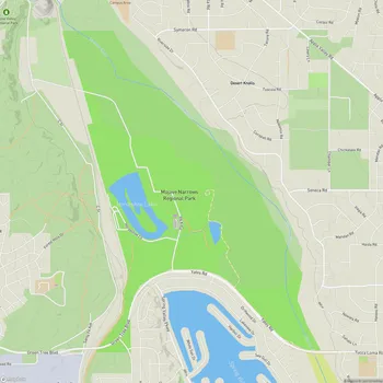 Map of Mojave Narrows Regional Park