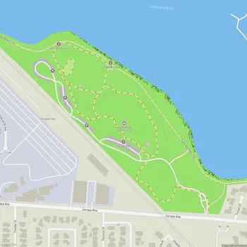 Map of Martha McLean-Anza Narrows Park