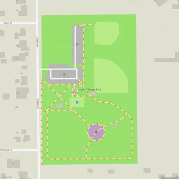 Map of Homer F. Briggs Park