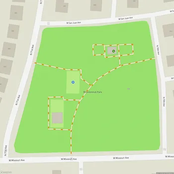 Map of Bicentennial Park