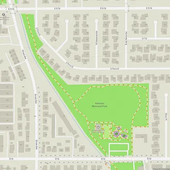 Map of Veterans Memorial Park