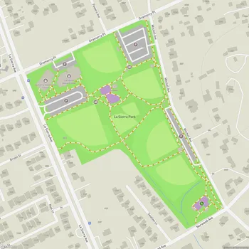 Map of La Sierra Park