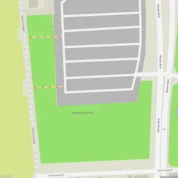Map of Mission Beach Park