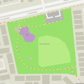 Map of Coyote Canyon Park