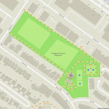 Map of Youngblood-Coleman Playground