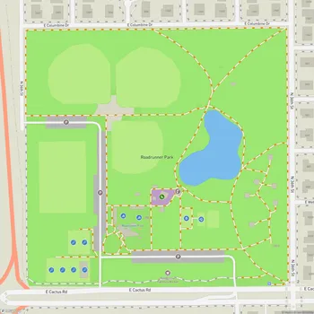 Map of Roadrunner Park