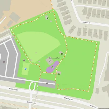 Map of Cottonwood Park