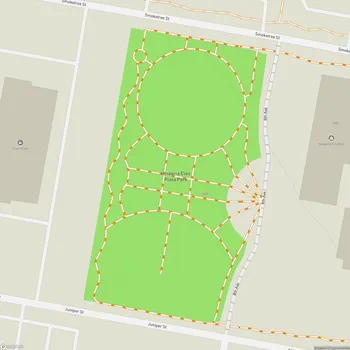 Map of Hesperia Civic Plaza Park